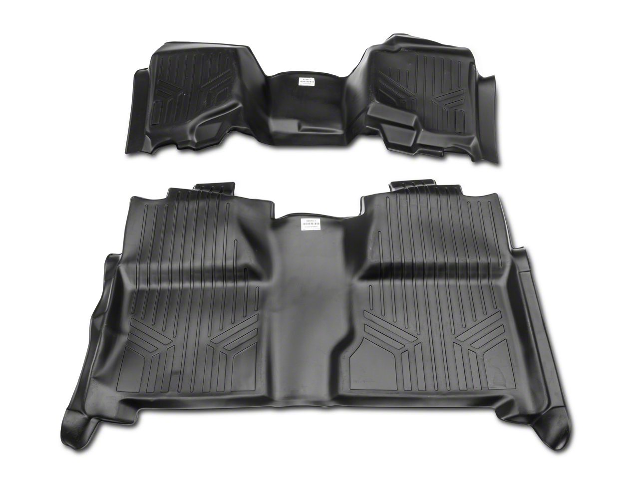 Rough Country Silverado Heavy Duty Front Over The Hump And Rear Floor Mats Black M 21073 07 13 9760