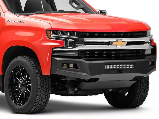 Rough Country Silverado 1500 High Clearance LED Front Bumper 10757A (19 ...