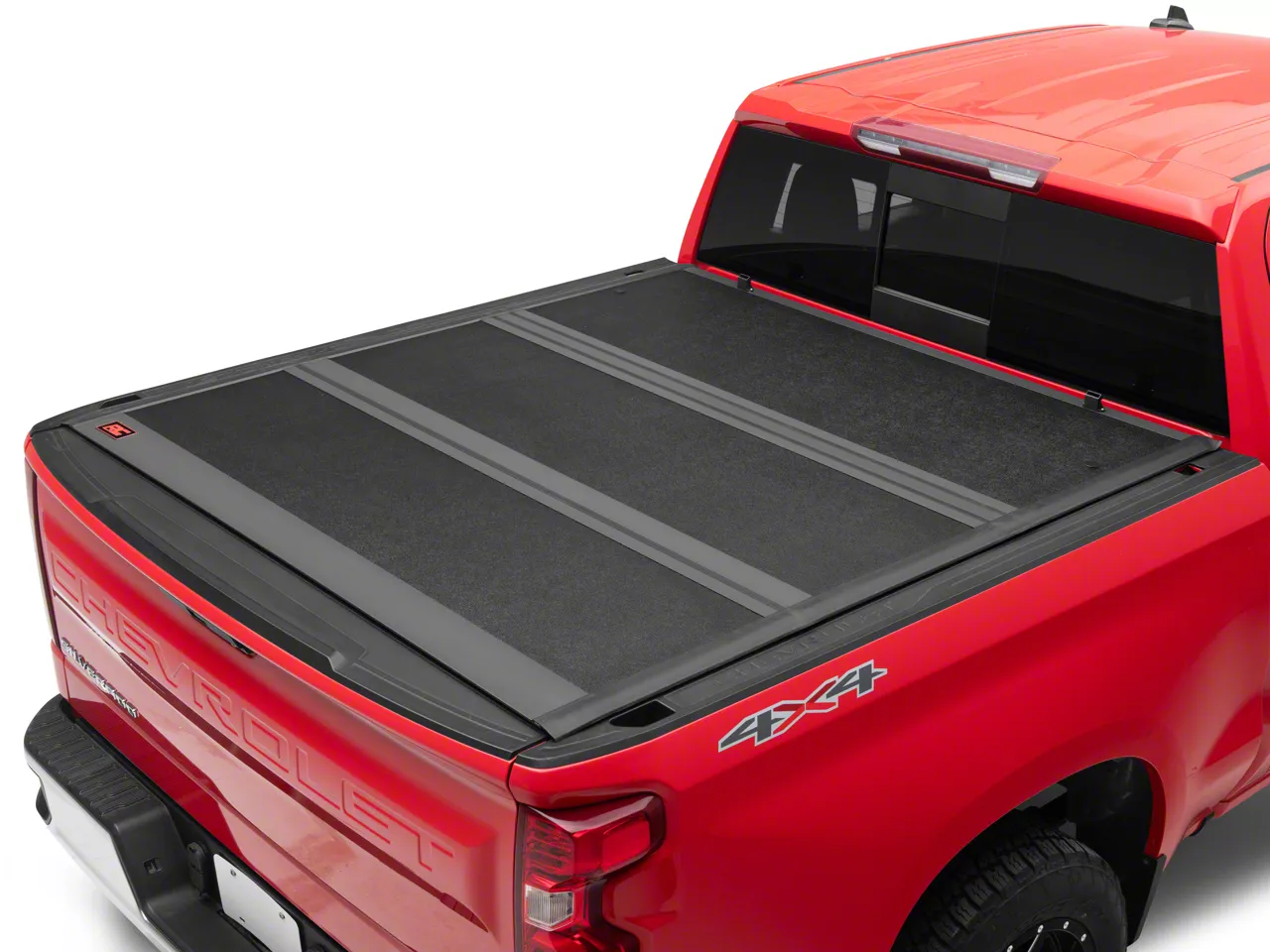 Rough Country Hard Low Profile Tri-Fold Tonneau Cover