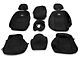 Rough Country Neoprene Front Seat Covers; Black (19-24 Silverado 1500)