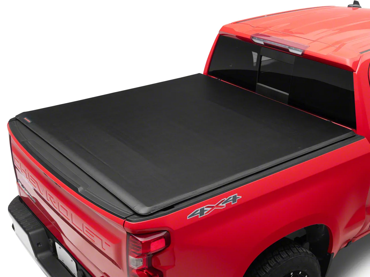 Rough Country Silverado 1500 Soft Roll Up Tonneau Cover 42120580 (19-25 ...