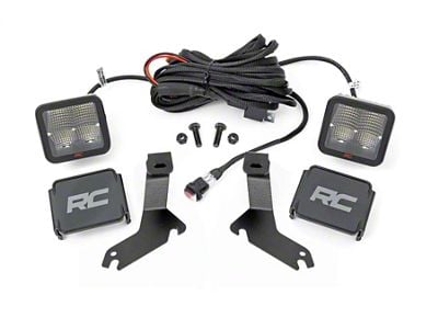 Rough Country Spectrum Series LED Ditch Light Kit; Spot Beam (99-06 Silverado 1500)