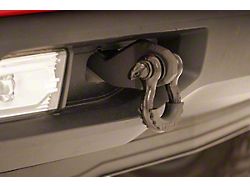 Rough Country Tow Hook to Shackle Conversion Kit with D-Ring Shackles and Rubber Isolators (19-24 Silverado 1500)