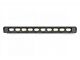 Rough Country 10-Inch Black Series Slimline LED Light Bar; Flood Beam (Universal; Some Adaptation May Be Required)