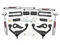 Rough Country 3-Inch Bolt-On Suspension Lift Kit with Premium N3 Shocks (20-24 Silverado 2500 HD w/o MagneRide)