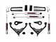 Rough Country 3-Inch Bolt-On Upper Control Arm Suspension Lift Kit with Premium N3 Shocks for FT RPO Code (07-10 Silverado 2500 HD)