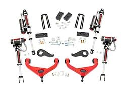 Rough Country 3-Inch Suspension Lift Kit with Vertex Reservoir Shocks (20-25 Silverado 2500 HD w/ Factory Overload Springs & w/o MagneRide)