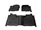 Rough Country Sure-Fit Front and Rear Floor Mats; Black (20-25 Silverado 2500 HD Crew Cab)