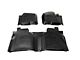 Rough Country Sure-Fit Front and Rear Floor Mats; Black (20-25 Silverado 2500 HD Crew Cab)