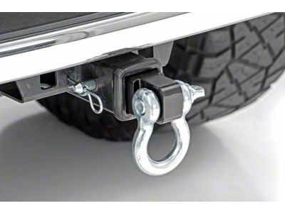 Rough Country 2-Inch Receiver Hitch D-Ring Kit (Universal; Some Adaptation May Be Required)