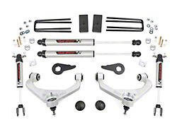 Rough Country 3.50-Inch Bolt-On Suspension Lift Kit with V2 Monotube Shocks (11-19 Silverado 3500 HD SRW w/ Factory Overload Springs & w/o MagneRide)