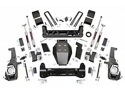 Rough Country 7.50-Inch NTD Suspension Lift Kit with M1 Monotube Shocks (11-19 Silverado 3500 HD SRW)