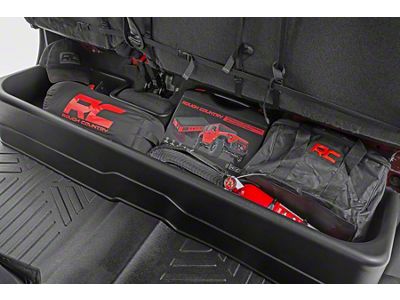 Rough Country Custom-Fit Under Seat Storage Compartment (20-25 Silverado 3500 HD Double Cab)