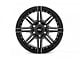 Rough Country 88 Series Gloss Black 8-Lug Wheel; 22x10; -19mm Offset (07-10 Silverado 3500 HD SRW)