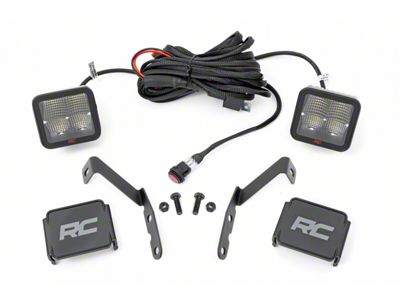 Rough Country Spectrum Series LED Ditch Light Kit; Spot Beam (07-14 Silverado 3500 HD)