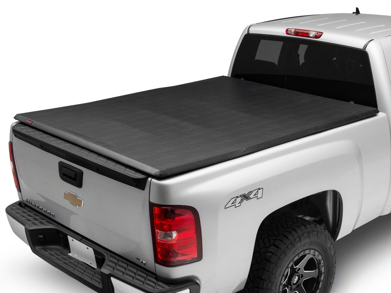 Rough Country Silverado 1500 Soft Tri-Fold Tonneau Cover S110594 (07-13 ...