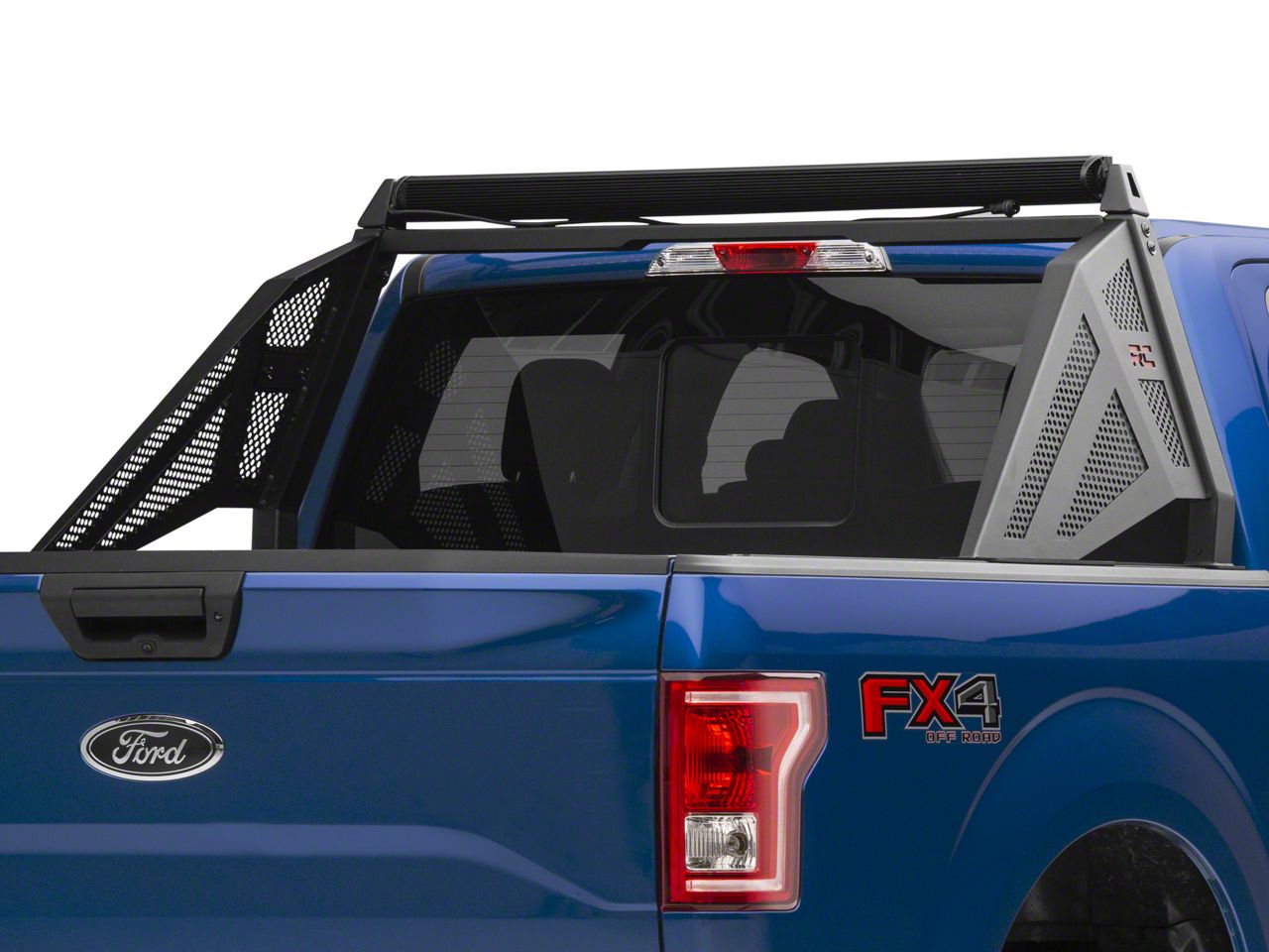 Rough Country F-150 Sport Bar with 50-Inch Black Series LED Light Bar ...