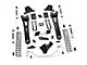 Rough Country 6-Inch Radius Arm Suspension Lift Kit with V2 Monotube Shocks (11-14 4WD 6.7L Powerstroke F-250 Super Duty)