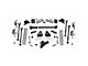 Rough Country 6-Inch 4-Link Suspension Lift Kit with Front Driveshaft and Vertex Reservoir Shocks (17-22 4WD 6.7L Powerstroke F-250 Super Duty w/ 4-Inch Rear Axle & w/ Factory Overload Springs)