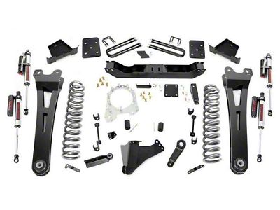 Rough Country 6-Inch Radius Arm Suspension Lift Kit with Vertex Reservoir Shocks (17-22 4WD 6.7L Powerstroke F-250 Super Duty w/ 3.50-Inch Rear Axle & w/o Factory Overload Springs)