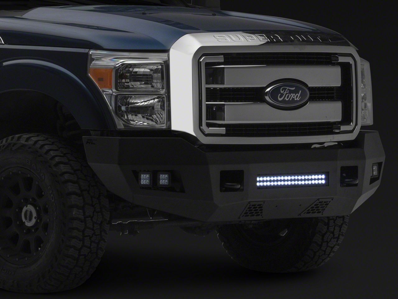 Rough Country F 250 Super Duty Heavy Duty Front Led Bumper 10783 11 16 F 250 Super Duty Free 9148