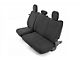 Rough Country Neoprene Front and Rear Seat Covers; Black (17-22 F-250 Super Duty SuperCab, SuperCrew)