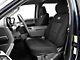 Rough Country Neoprene Front Seat Covers; Black (17-22 F-250 Super Duty)