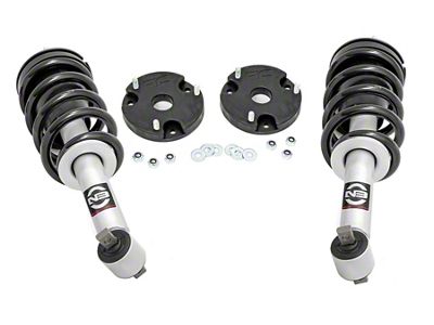 Rough Country 2-Inch Leveling Lift Kit with Lifted N3 Struts (21-25 Tahoe w/o Air Ride & MagneRide, Excluding Z71)