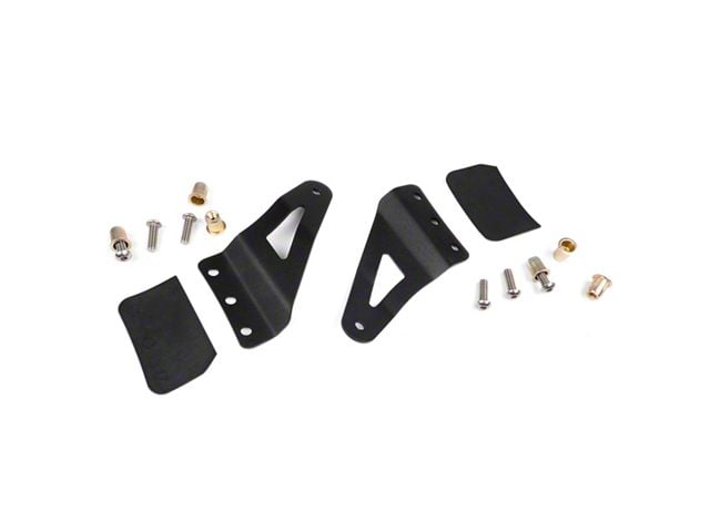 Rough Country 54-Inch Curved LED Light Bar Upper Windshield Mounting Brackets (07-14 Tahoe)