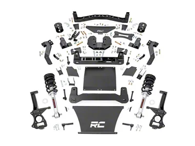 Rough Country 6-Inch Suspension Lift Kit with Lifted N3 Struts (21-25 4WD Tahoe w/o MagneRide, Excluding Diesel, High Country & Premier)