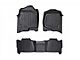Rough Country Heavy Duty Front and Rear Floor Mats; Black (07-14 Tahoe w/ Front Bench Seat)