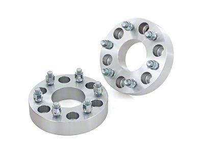 Rough Country 1.50-Inch Wheel Spacers; Aluminum (07-25 Yukon)