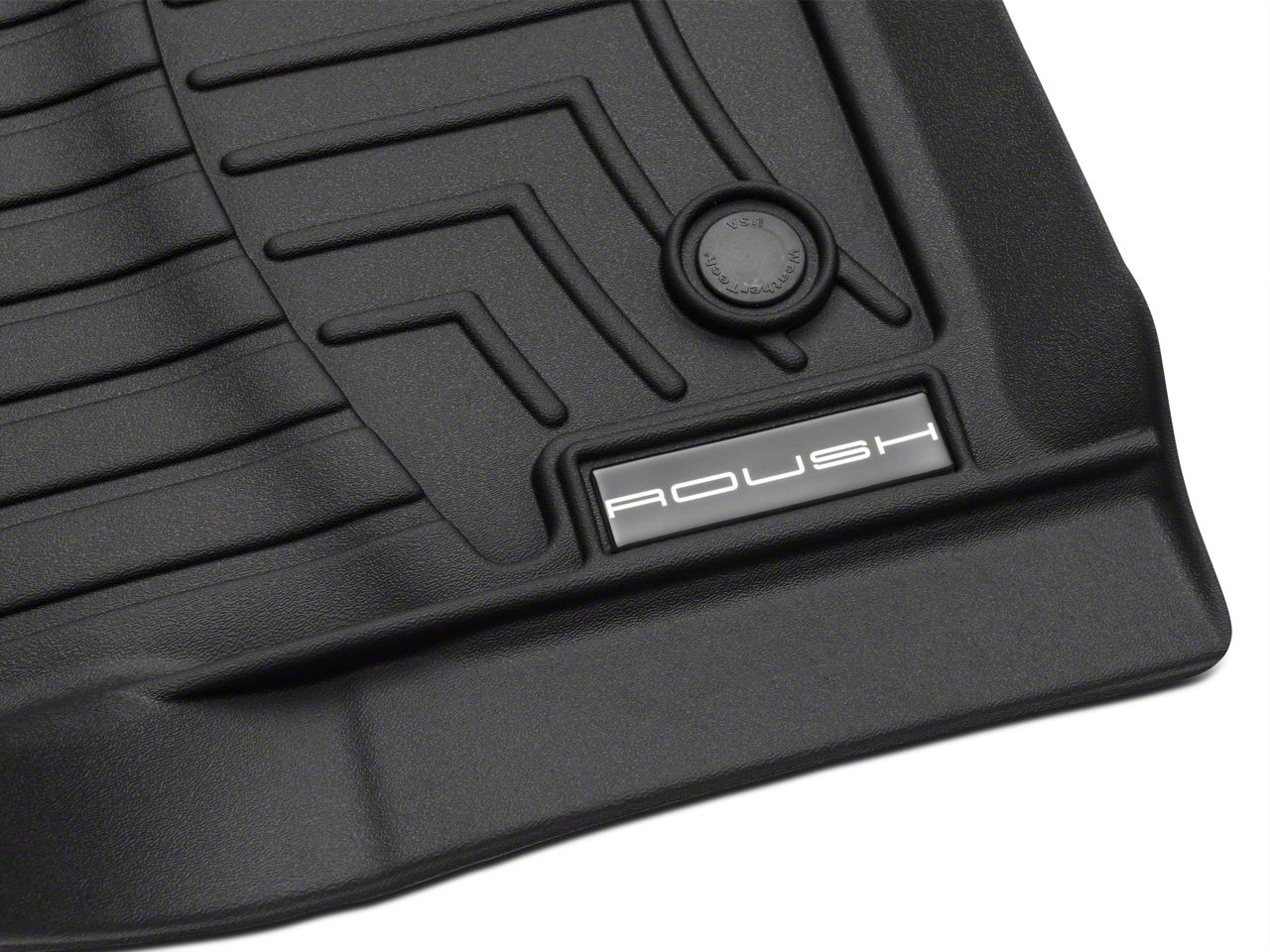 Roush F 150 By Weathertech Digitalfit Front And Rear Floor Liners Black T536827 15 25 F 150 2375