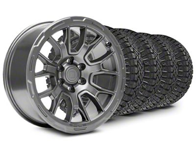 20x9 Roush Off-Road & 32in NITTO Mud-Terrain Ridge Grappler M/T Tire Package (15-20 F-150)