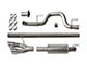 Roush Single Exhaust System with Polished Y-Pipe Tip; Side Exit (11-14 5.0L F-150)