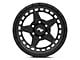 Rovos Wheels Hoek Matte Black 6-Lug Wheel; 17x9; -6mm Offset (15-20 F-150)