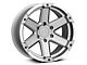 Rovos Wheels Danakil Charcoal with Machined Lip 6-Lug Wheel; 17x9; -6mm Offset (04-08 F-150)