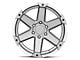 Rovos Wheels Danakil Charcoal with Machined Lip 6-Lug Wheel; 18x9; 0mm Offset (04-08 F-150)