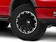 Rovos Wheels Guban Gloss Black Machined 6-Lug Wheel; 17x9; -6mm Offset (04-08 F-150)