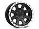 Rovos Wheels Kalahari Matte Black with Machined Lip 6-Lug Wheel; 18x9; 0mm Offset (04-08 F-150)