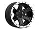 Rovos Wheels Tenere Matte Black with Machined Lip 6-Lug Wheel; 17x9; -6mm Offset (04-08 F-150)