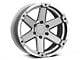 Rovos Wheels Danakil Charcoal with Machined Lip 6-Lug Wheel; 18x9; 0mm Offset (07-13 Sierra 1500)