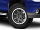 Rovos Wheels Kalahari Charcoal with Machined Lip 6-Lug Wheel; 17x9; -6mm Offset (07-13 Sierra 1500)