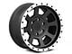 Rovos Wheels Kalahari Matte Black with Machined Lip 6-Lug Wheel; 17x9; -6mm Offset (07-13 Sierra 1500)