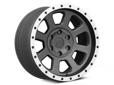 Rovos Wheels Kalahari Charcoal with Machined Lip 6-Lug Wheel; 18x9; -6mm Offset (07-14 Tahoe)