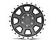 Rovos Wheels Kalahari Charcoal with Machined Lip 6-Lug Wheel; 17x9; -6mm Offset (07-14 Tahoe)