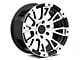 Rovos Wheels Karoo Gloss Black with Machined Lip 6-Lug Wheel; 18x9; 0mm Offset (07-14 Tahoe)