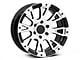 Rovos Wheels Karoo Gloss Black with Machined Lip 6-Lug Wheel; 18x9; 0mm Offset (07-14 Tahoe)