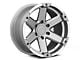 Rovos Wheels Danakil Charcoal with Machined Lip 6-Lug Wheel; 17x9; -6mm Offset (07-14 Yukon)