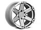 Rovos Wheels Danakil Charcoal with Machined Lip 6-Lug Wheel; 17x9; -6mm Offset (09-14 F-150)